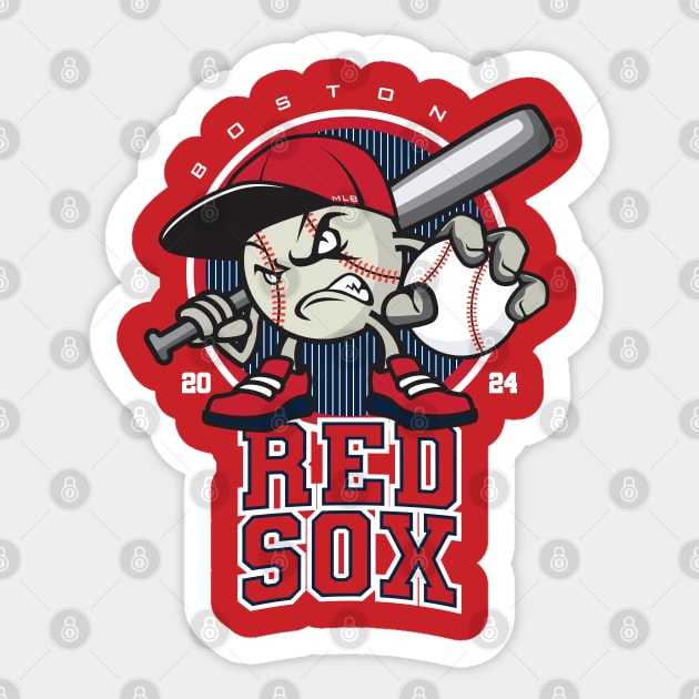 Boston Baseball - 2024 Season Sticker by Nagorniak